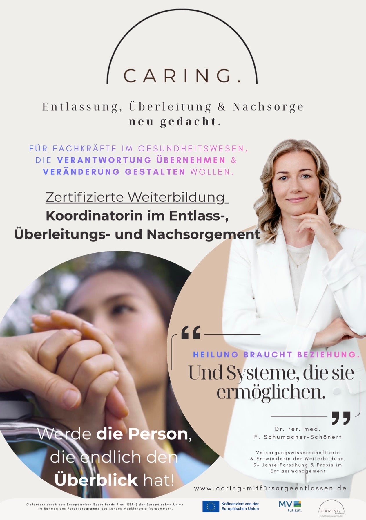 Aktivierungsmaßnahme „Koordinator:in Entlassungs-, Überleitungs- & Nachsorgemanagement“